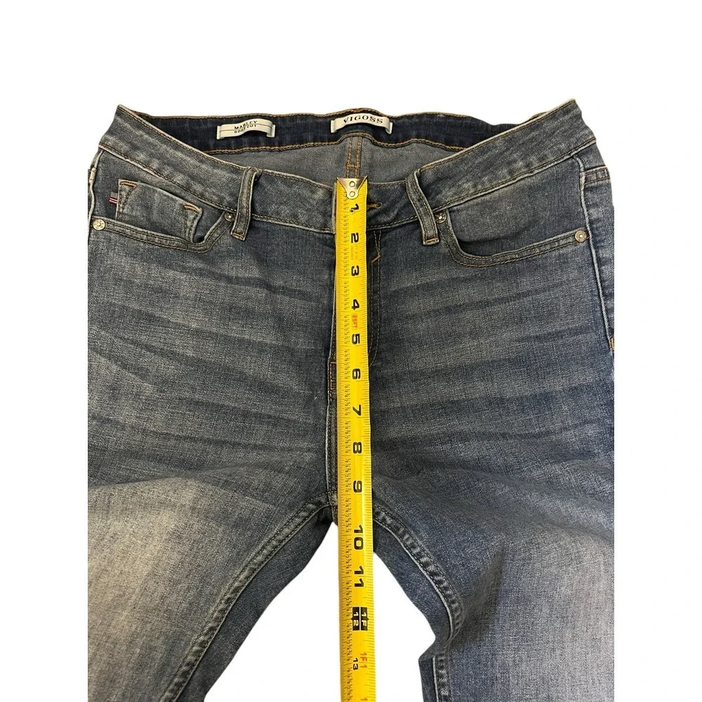 Vigoss Marley Boot Cut Size 28 Five Pocket Cotton‎ Denim Blue Jeans Women's
